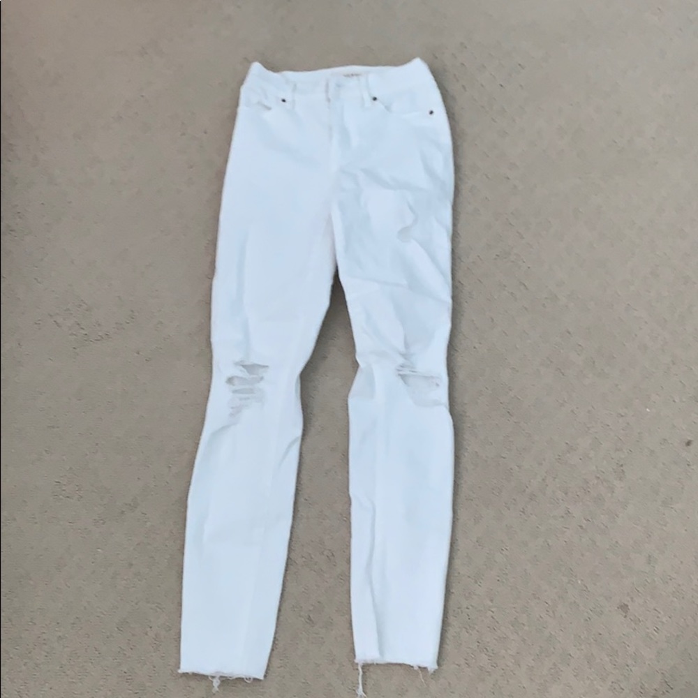 pacsun white skinny jeans